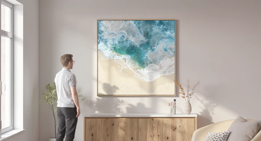 Image for 03. Rule: Align Artwork Height to Eye Level