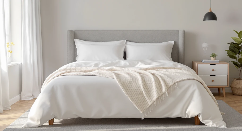 Image for 03. Minimal Bedding Layers Can Make Bedrooms Look Sparse (But Don’t Fix Layout)