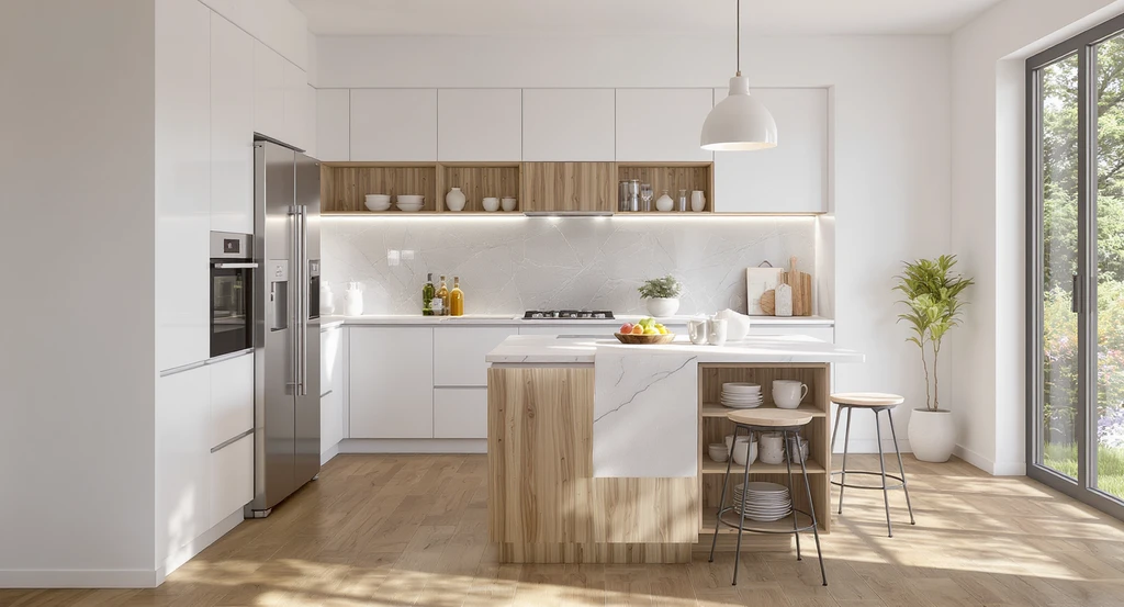 Image for A Practical Example from Small Kitchen Layouts