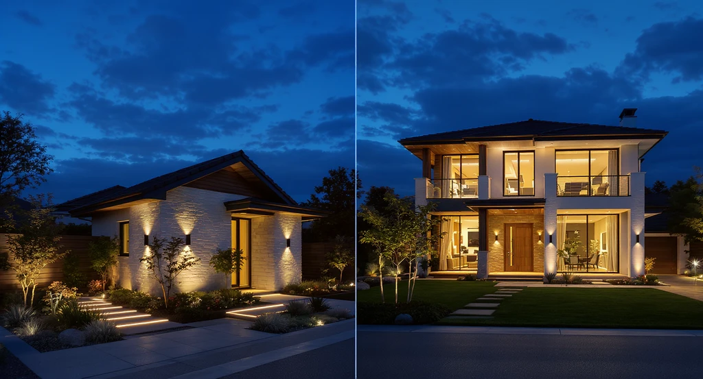 Image for Outdoor Lighting for Small vs. Large Homes