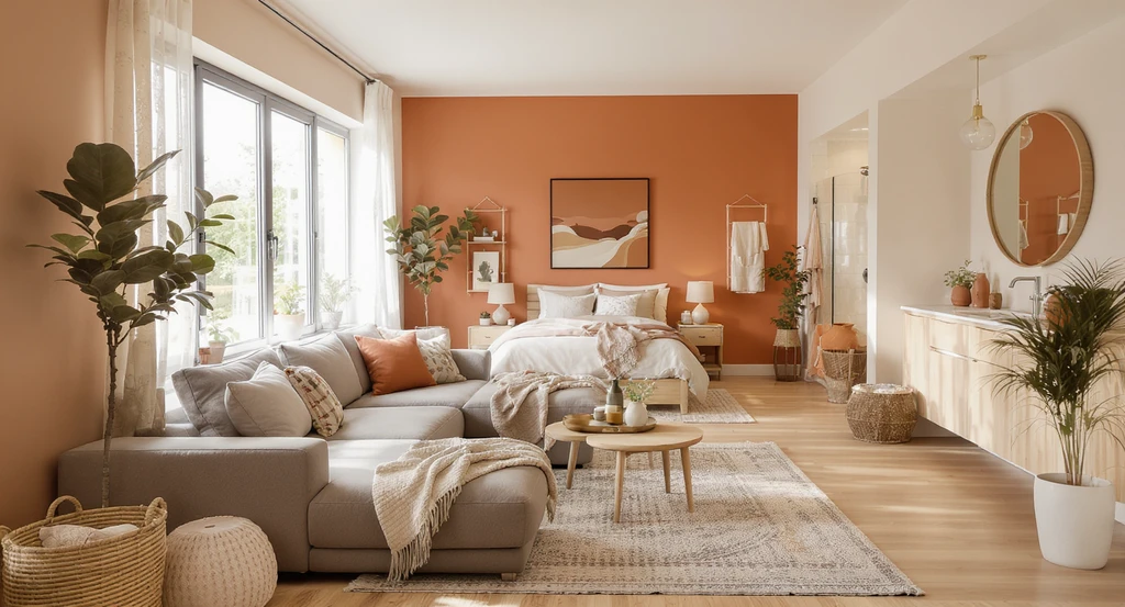 Open-plan 2026 home designed with flexible living room layout ideas, best colors for 2026 bedroom walls, and wellness bathroom features for modern homes.