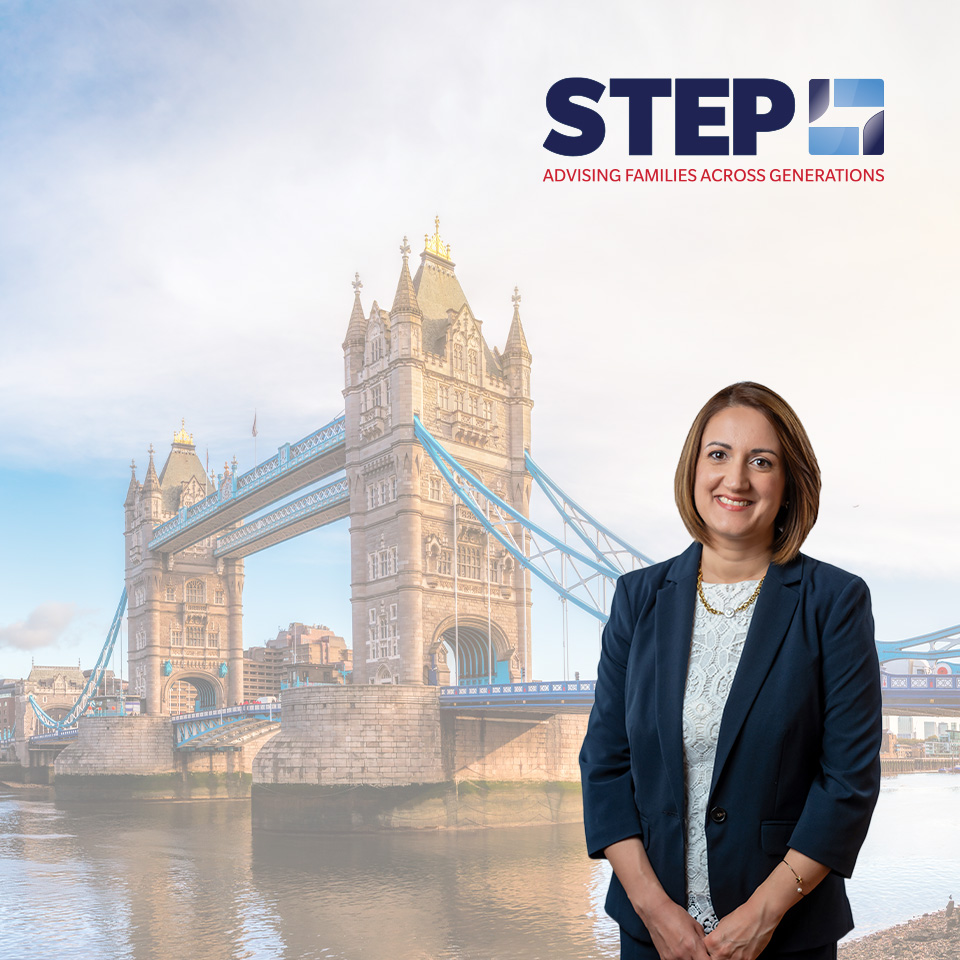 Dr Priscilla Mifsud Parker Attending STEP Branch Chairs Assembly, London