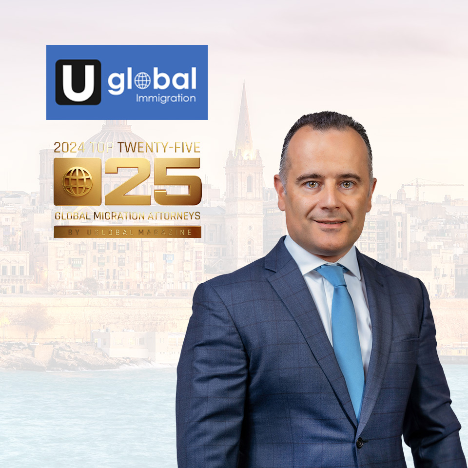 Dr. Jean-Philippe Chetcuti Ranked in Uglobal Top 25 Migration Lawyers