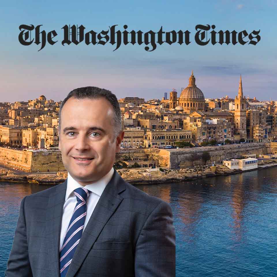 Washington Post Interview: Chetcuti Cauchi & the American–Malta Connection