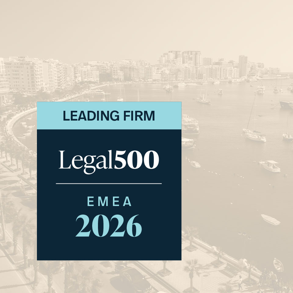 Chetcuti Cauchi Advocates recognised by Legal 500 for Real Estate Law