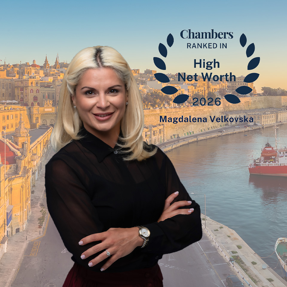 Magdalena Velkovska Recognised in Chambers High Net Worth 2026 for Private Wealth Law
