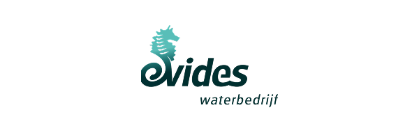 Logo van Evides, drinkwaterbedrijf in Zuid-Nederland