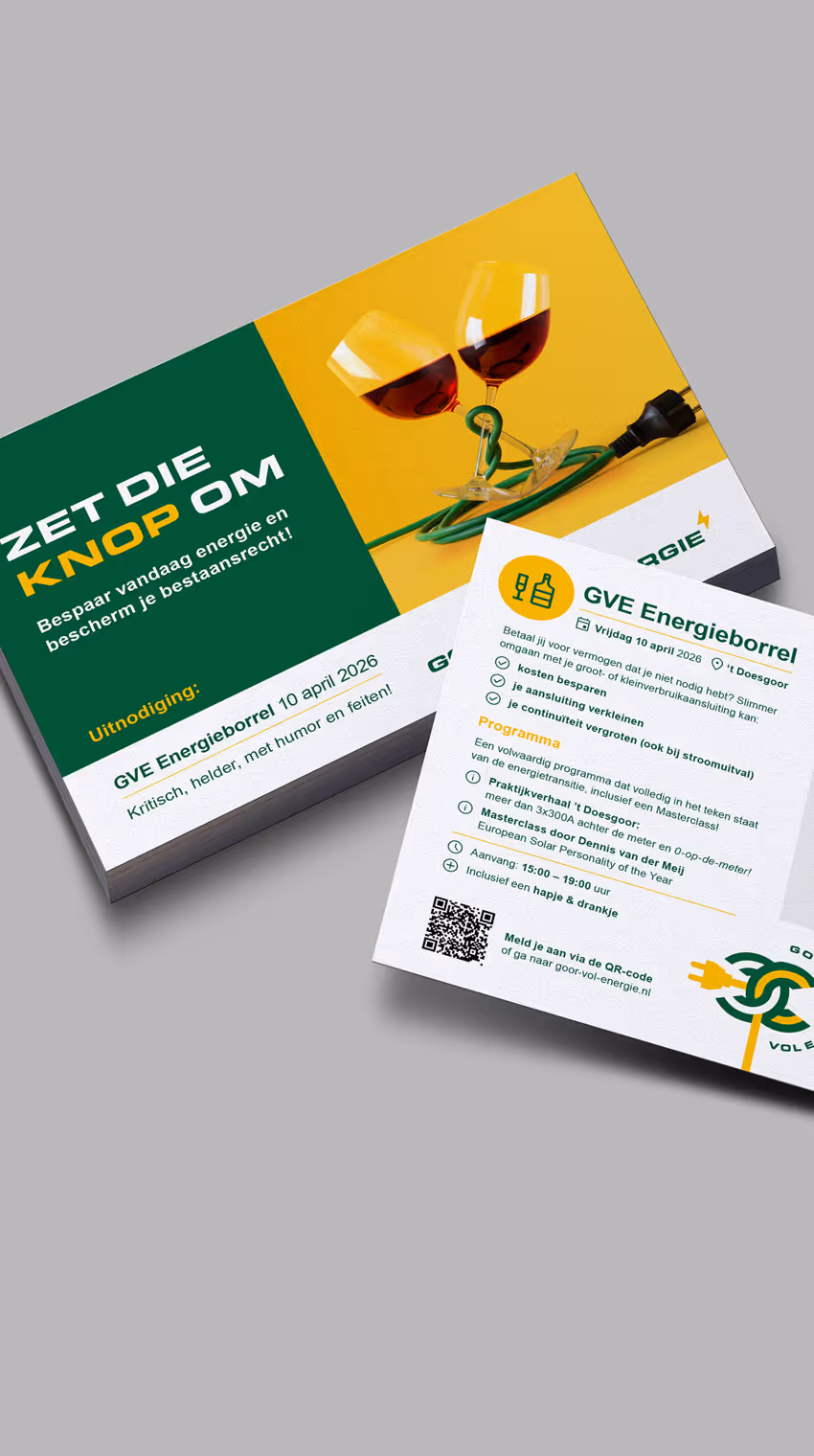 Bewustwordingscampagne 'Goor Vol Energie'