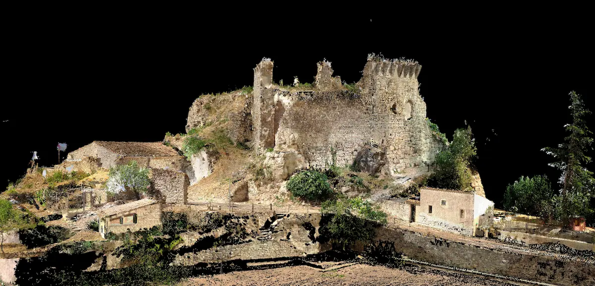 3D point cloud image