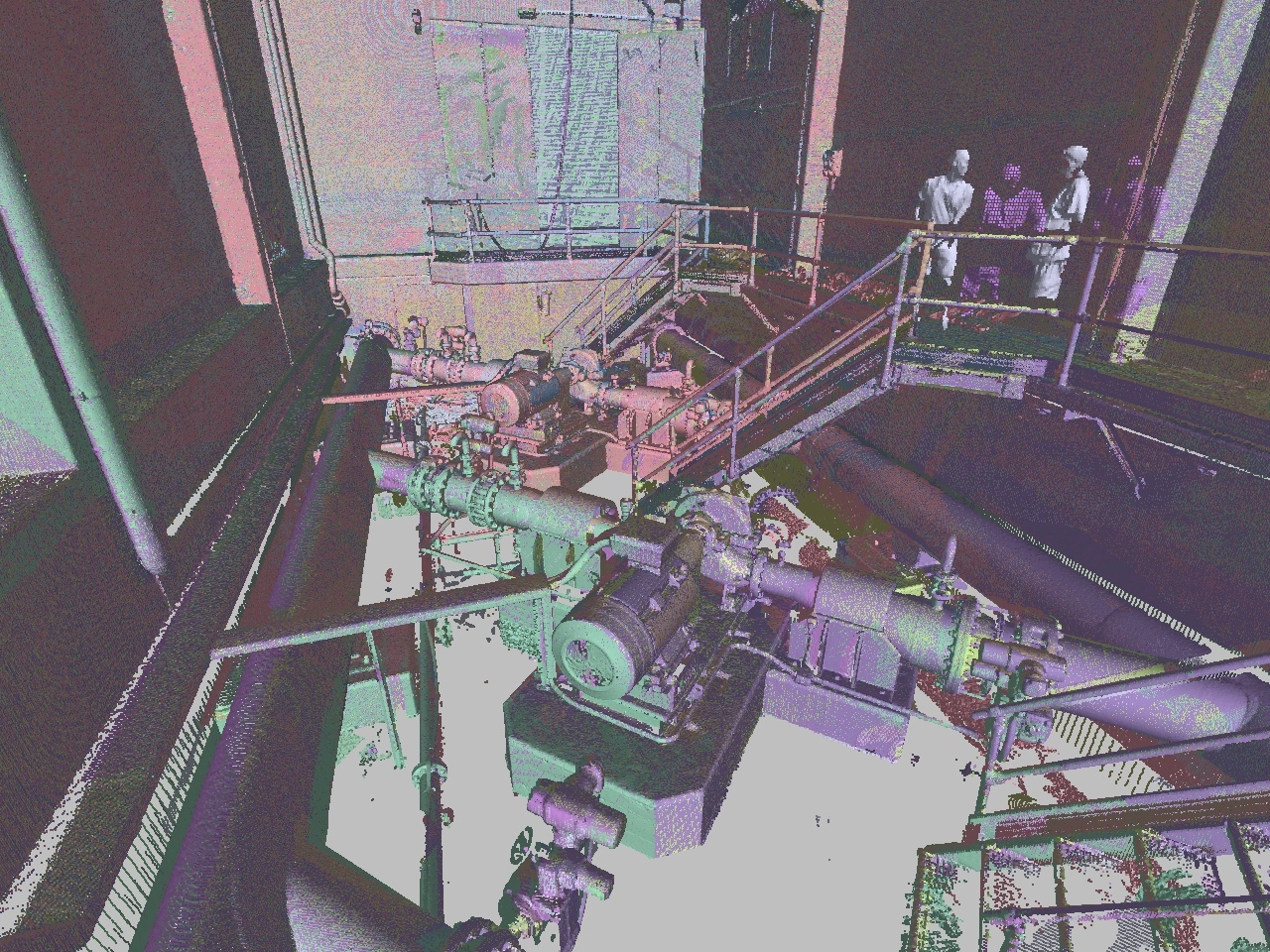 3D point cloud image