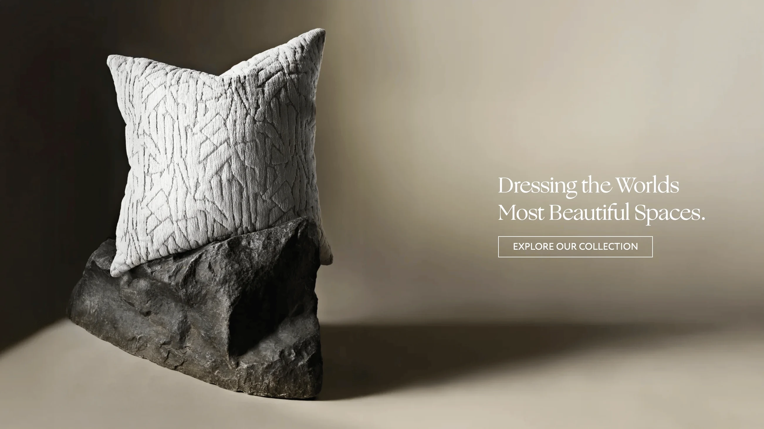 Dressing the Worlds Most Beautiful Spaces website banner