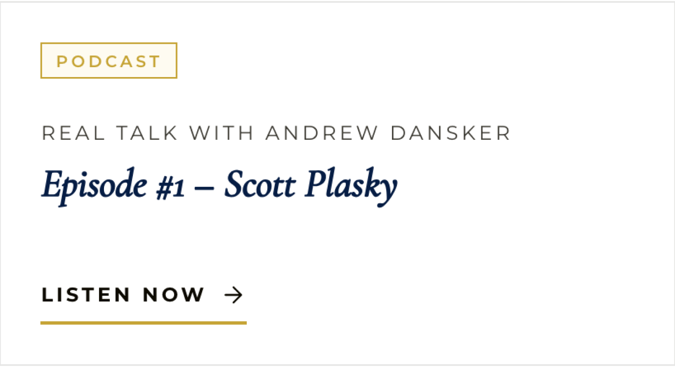 Text-forward insight card for a podcast episode.