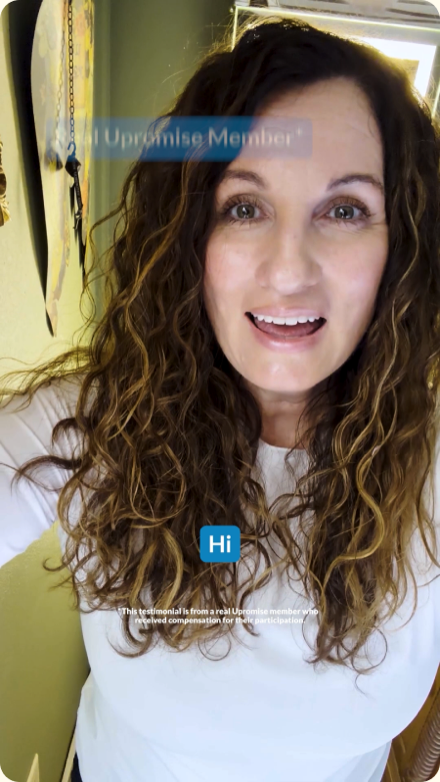 Performance ad creative example - testimonial video