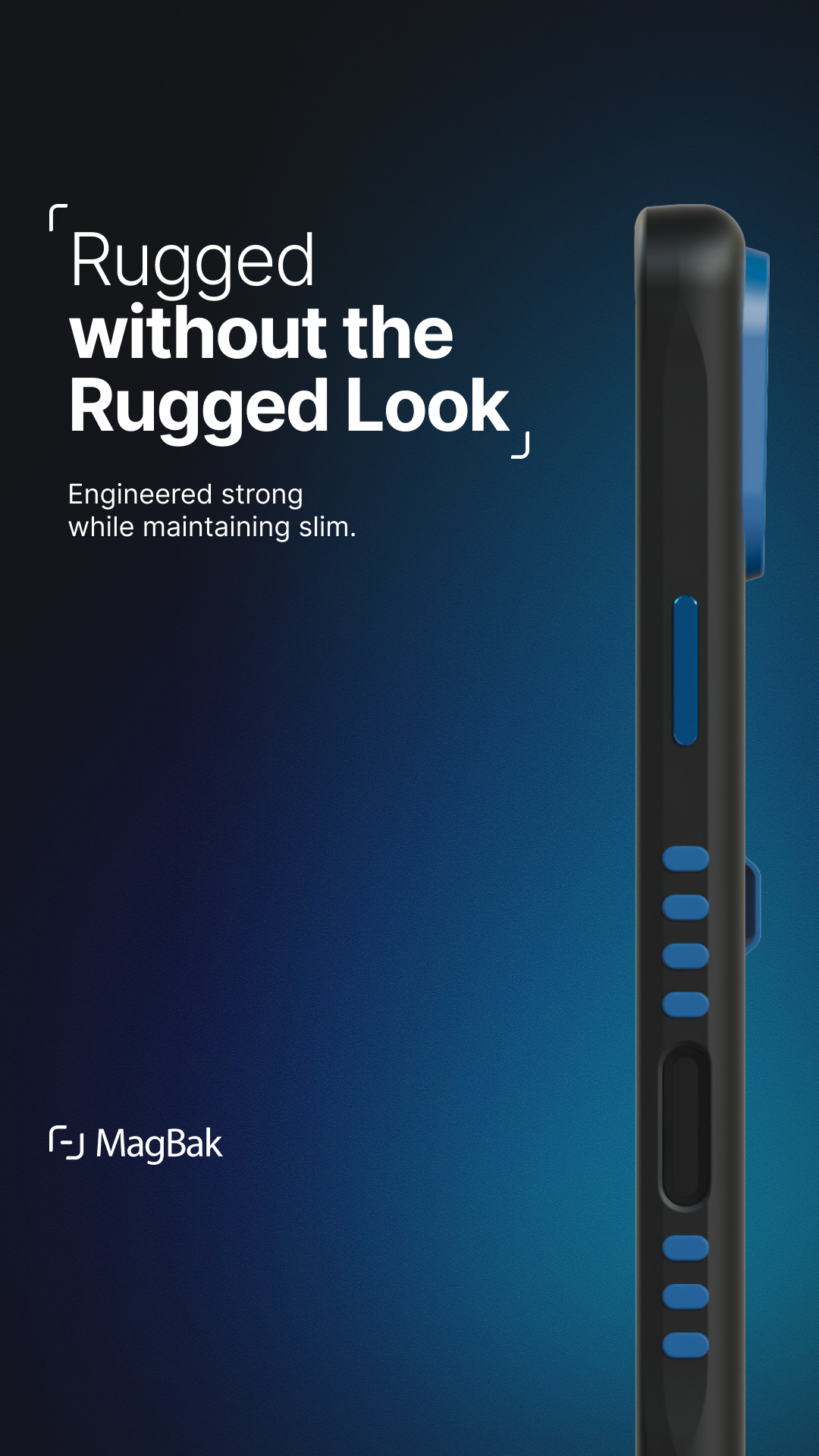 MagBak Rugged series campaign creative