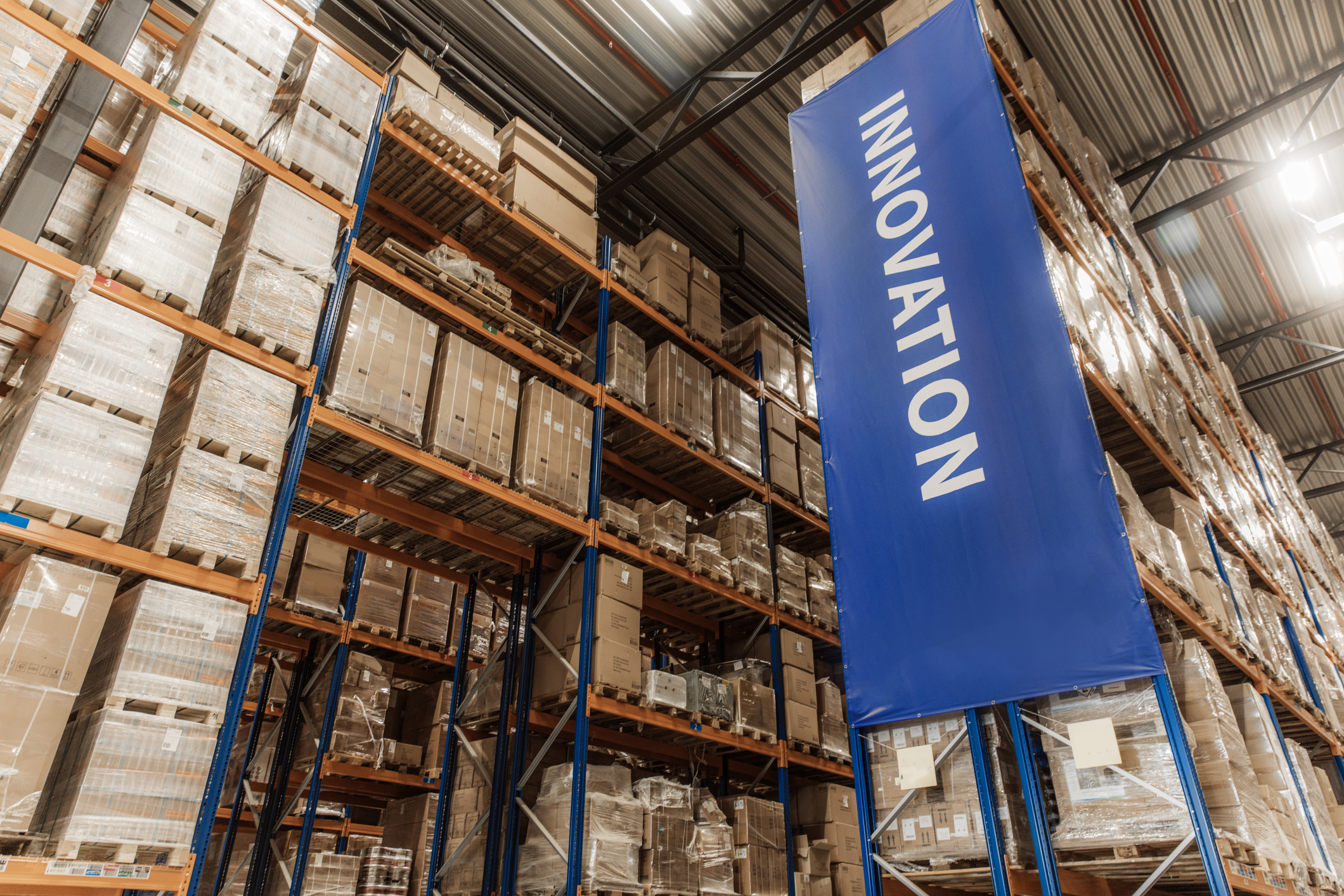 Warehouse shelving
