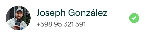 Un letrero que dice Joseph Gonzalez con una foto de un hombre.