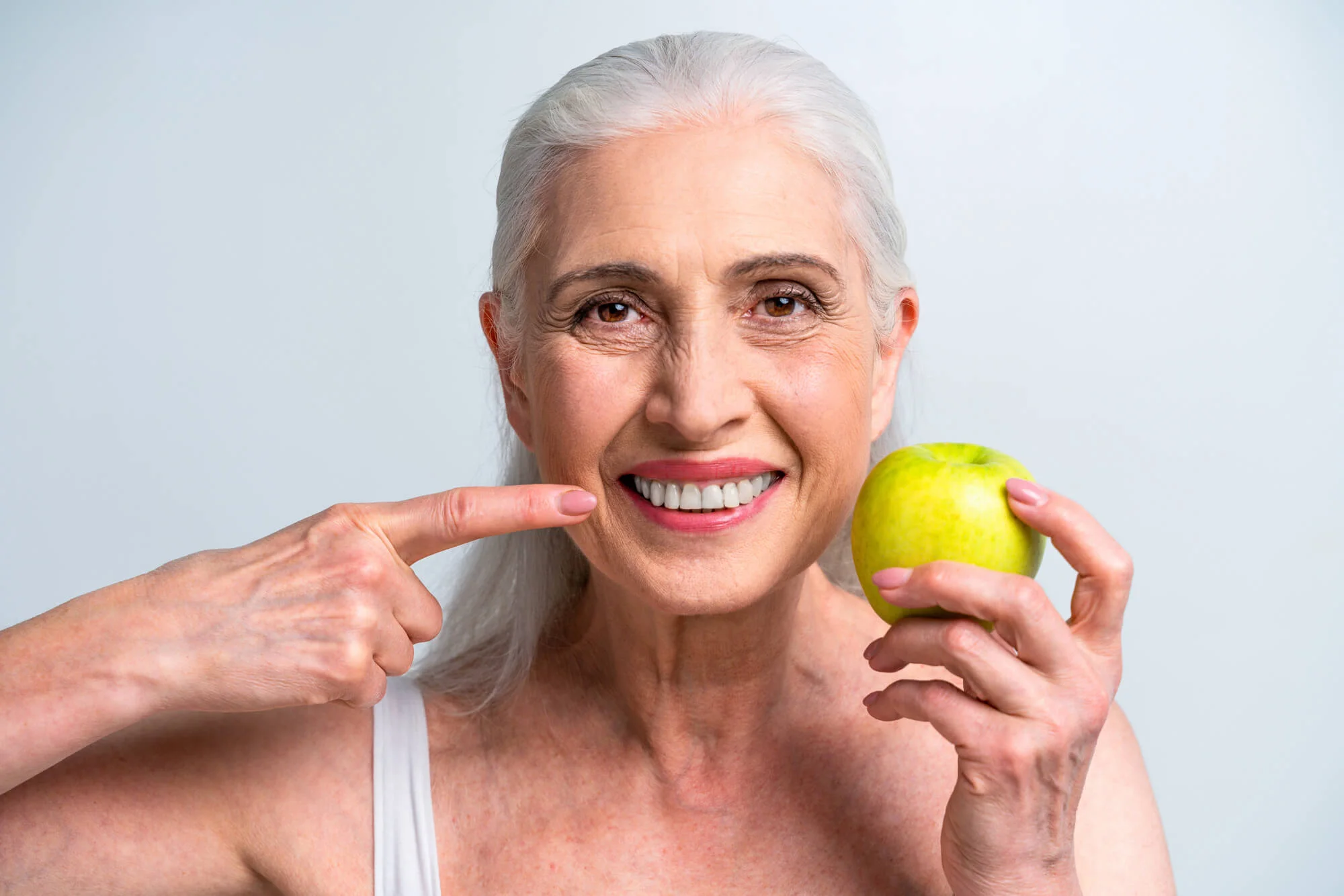 eating with All-on-X Dental Implants