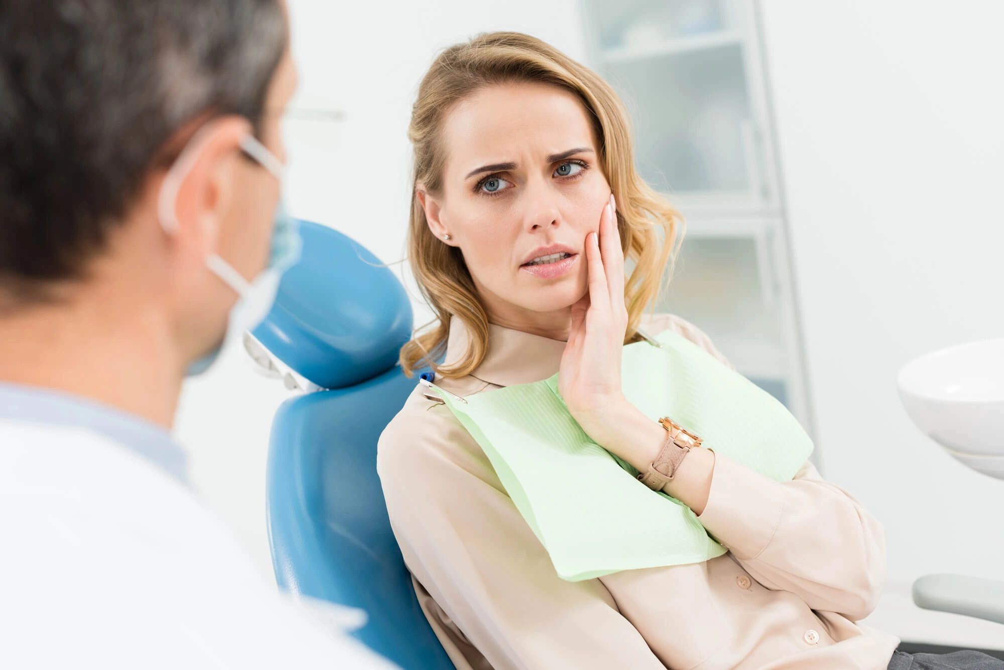 man needing an Emergency Dentist in Georgetown KY