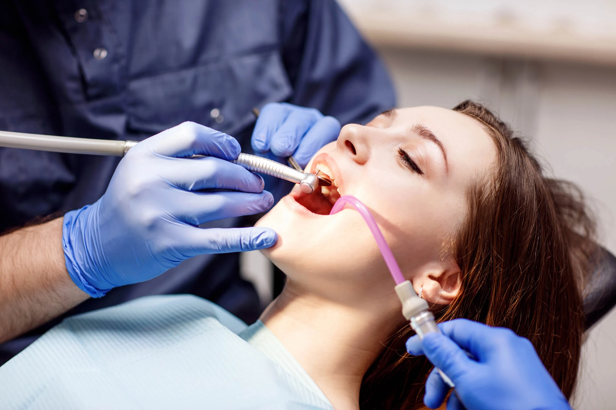 relaxed while getting Sedation Dentistry in Georgetown