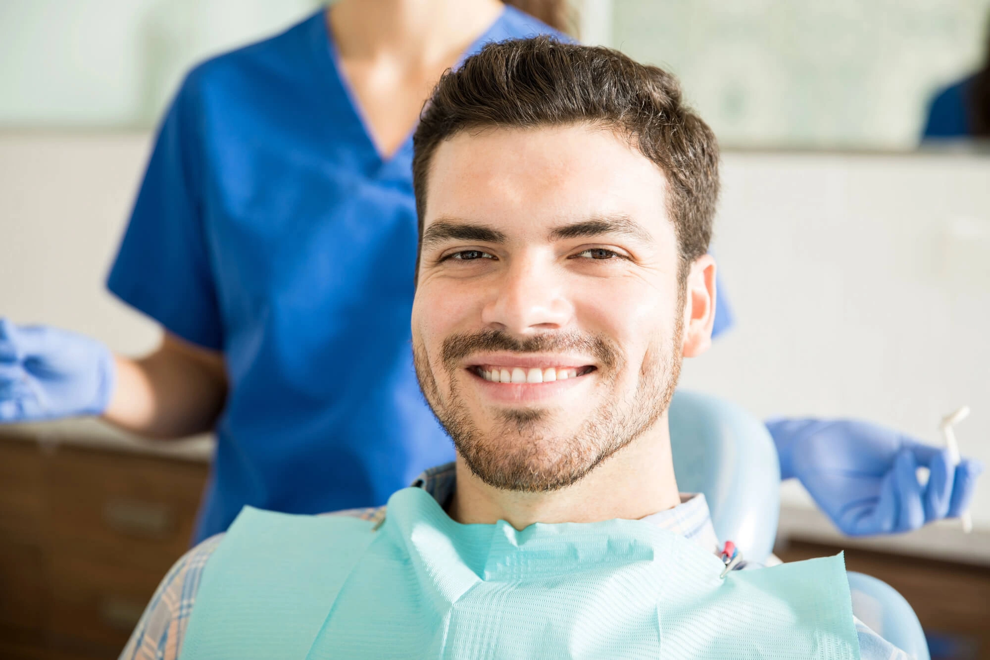 Oral Surgeon in Lexington KY with a patient