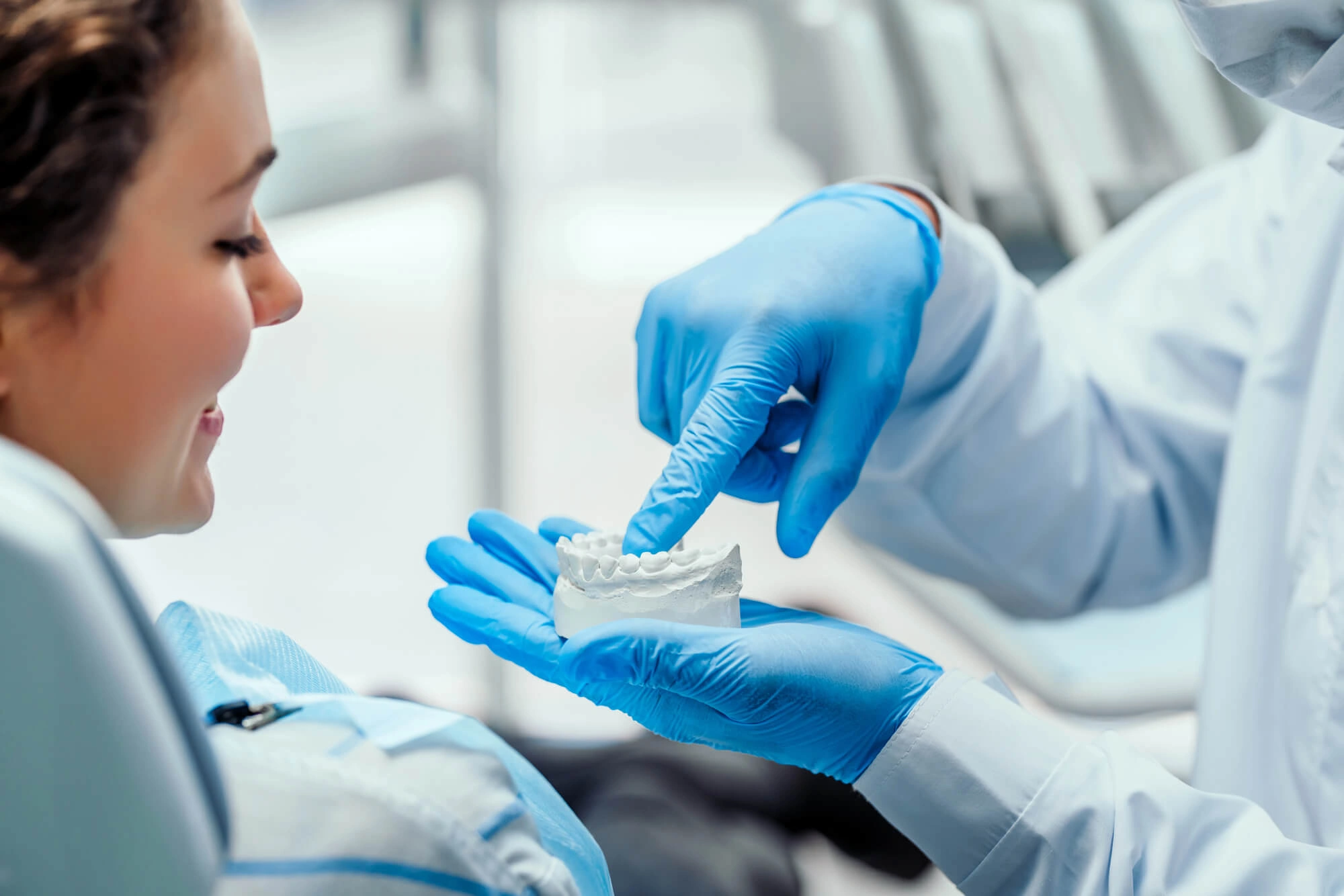 Oral Surgeon in Lexington KY discussing treatment