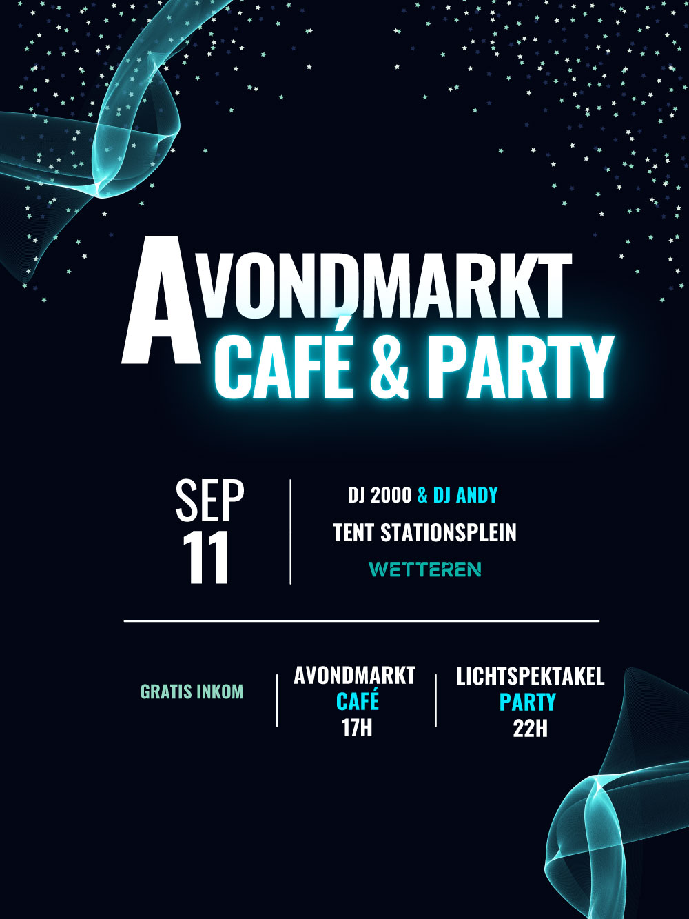 Jonge vrouw in de discotheek