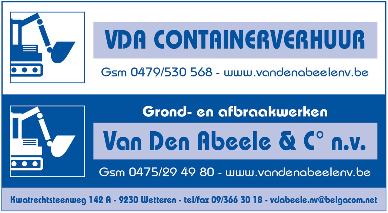 Logo Van Den Abeele | Grond- en afbraakwerken | VDA Containerverhuur