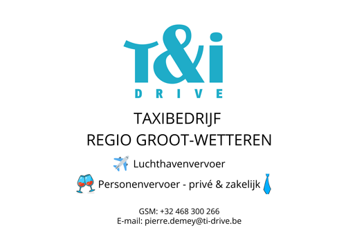 T&I Drive - Taxi Wetteren Logo