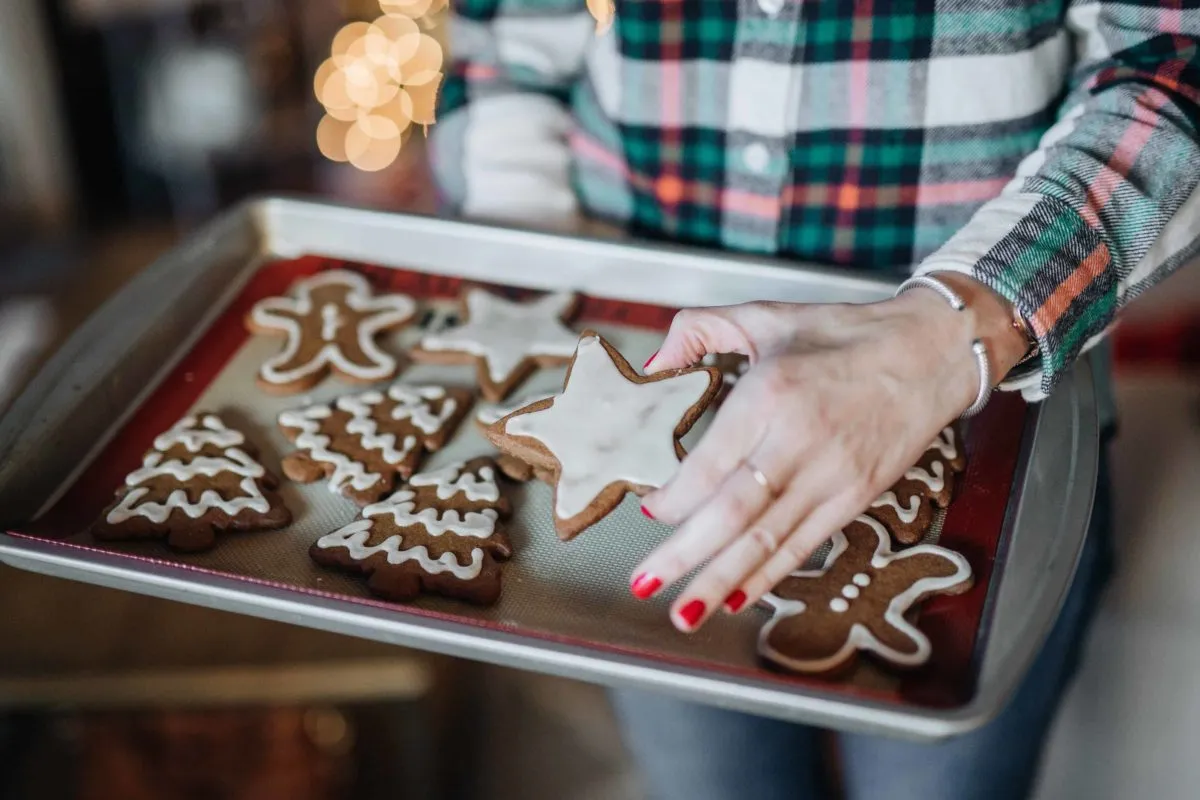 Chewy Gingerbread Cookies
