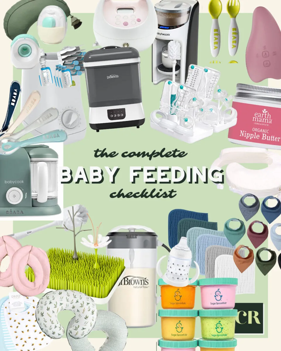 Baby Feeding Registry Checklist
