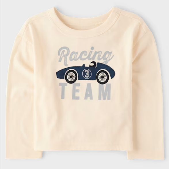 race applique tee