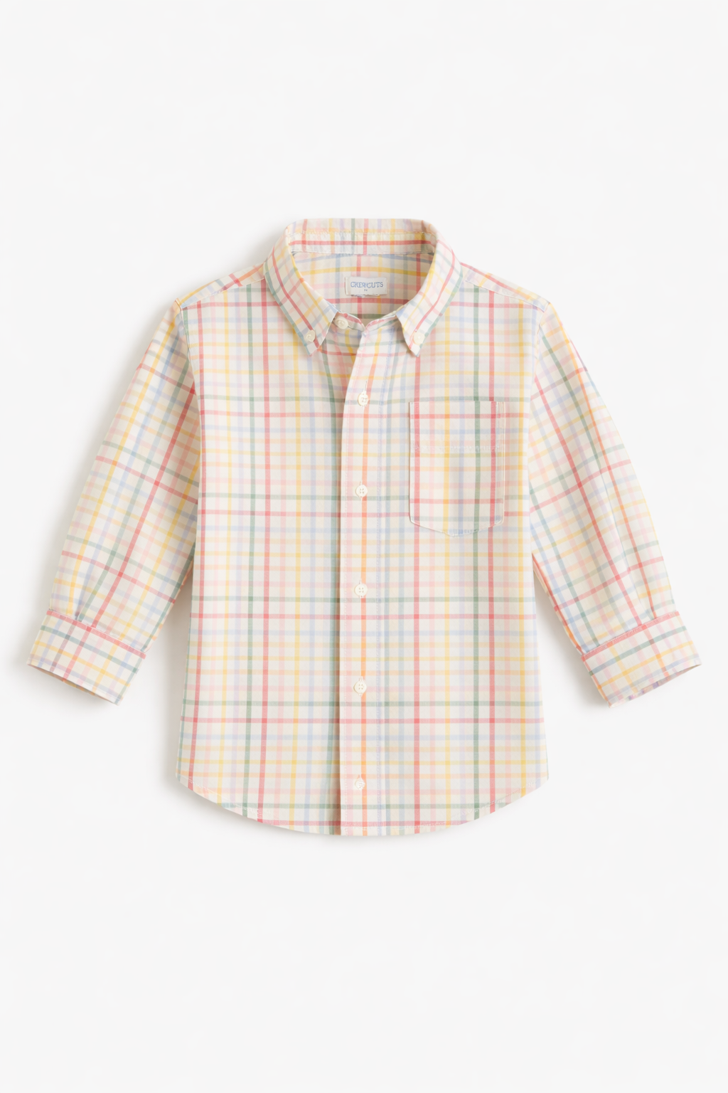 faded pink button up