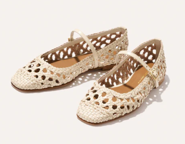 fonteyn jane woven flats
