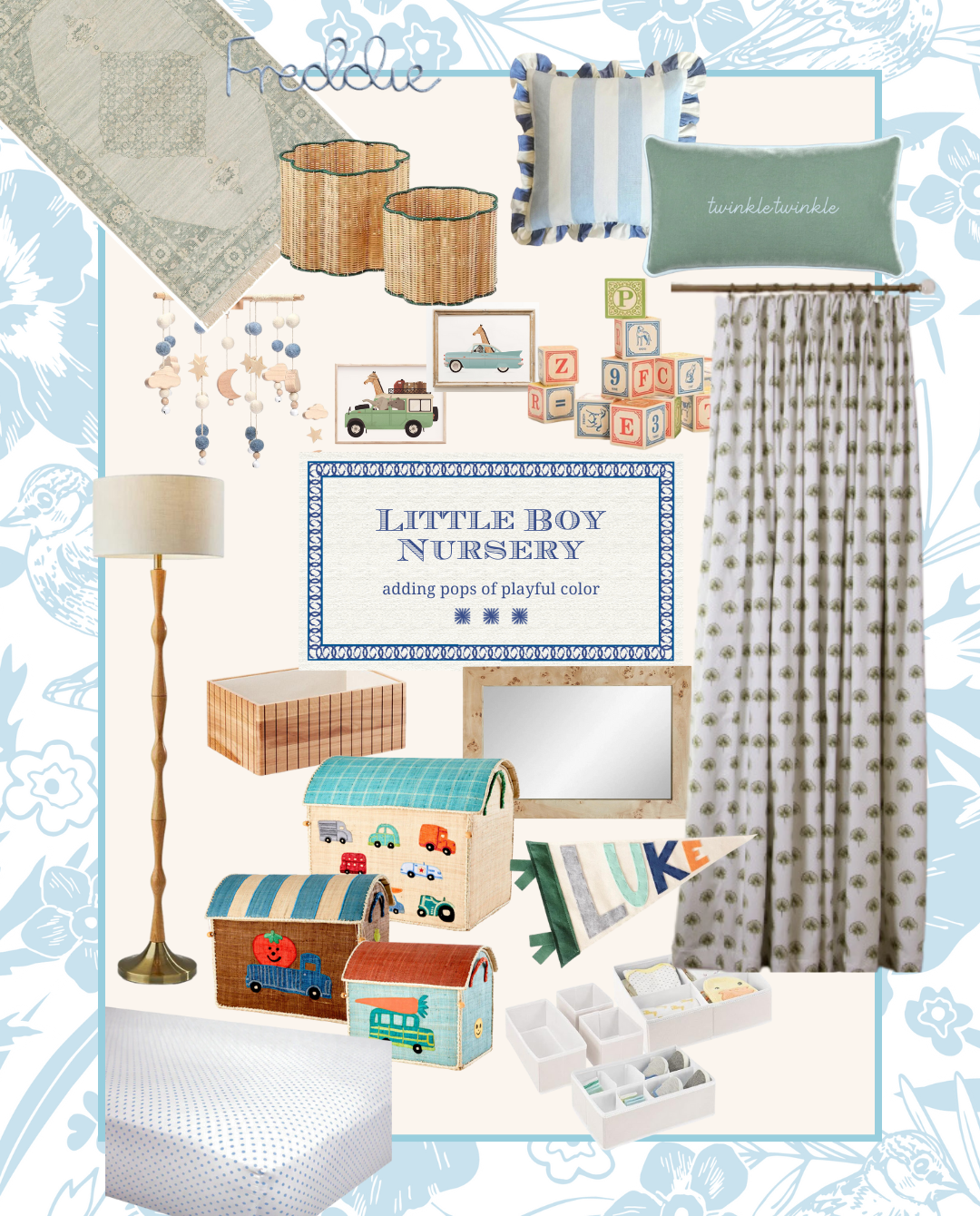 nursery collage
