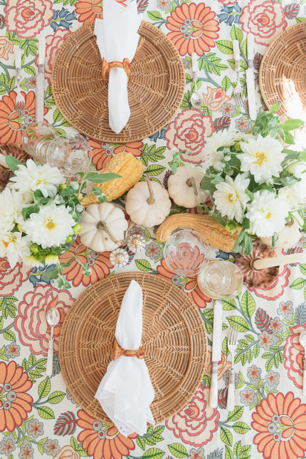 Block Print Tablecloth