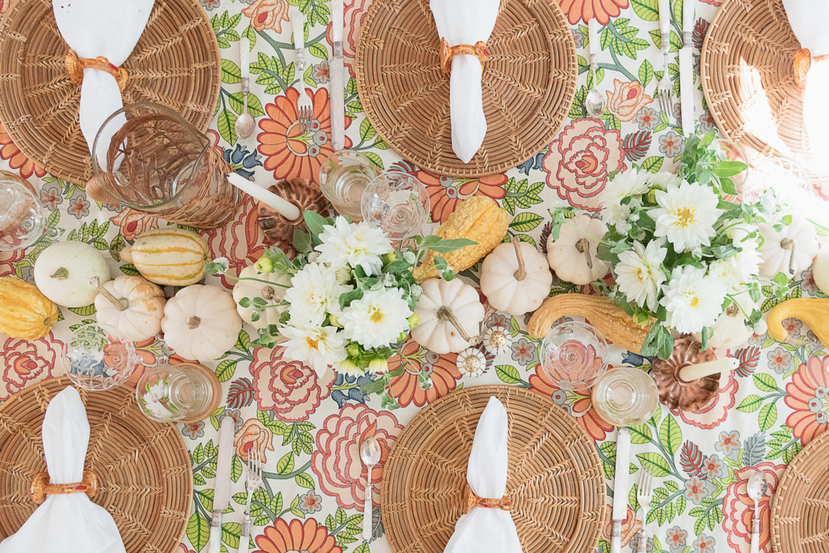 Block Print Tablecloth