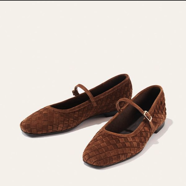 The Fonteyn Jane – Saddle Woven Pasado Suede