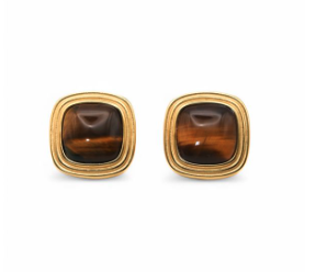 Golden Horizon Ear Studs