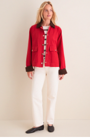Corduroy Trim Liam Chore Jacket