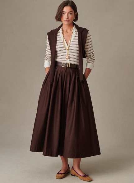 Arabella Skirt – Dark Chocolate