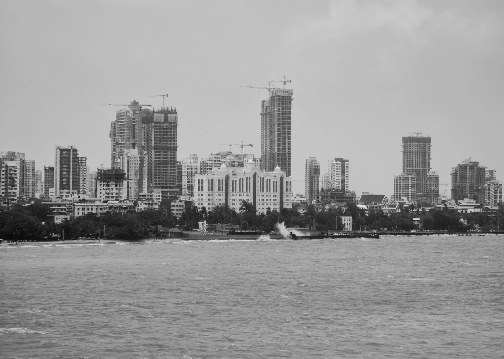 Residential projects under construction in the Mumbai region