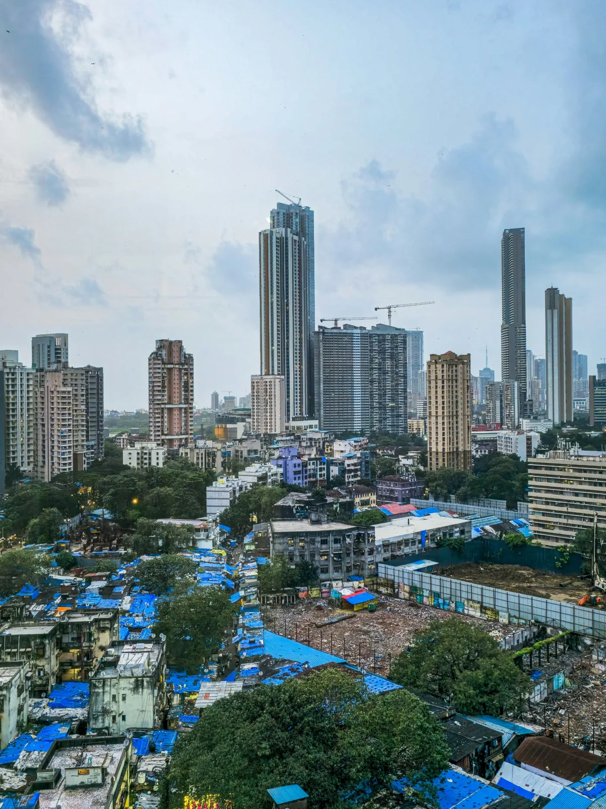 Redevelopment projects with new luxury towers in Worli