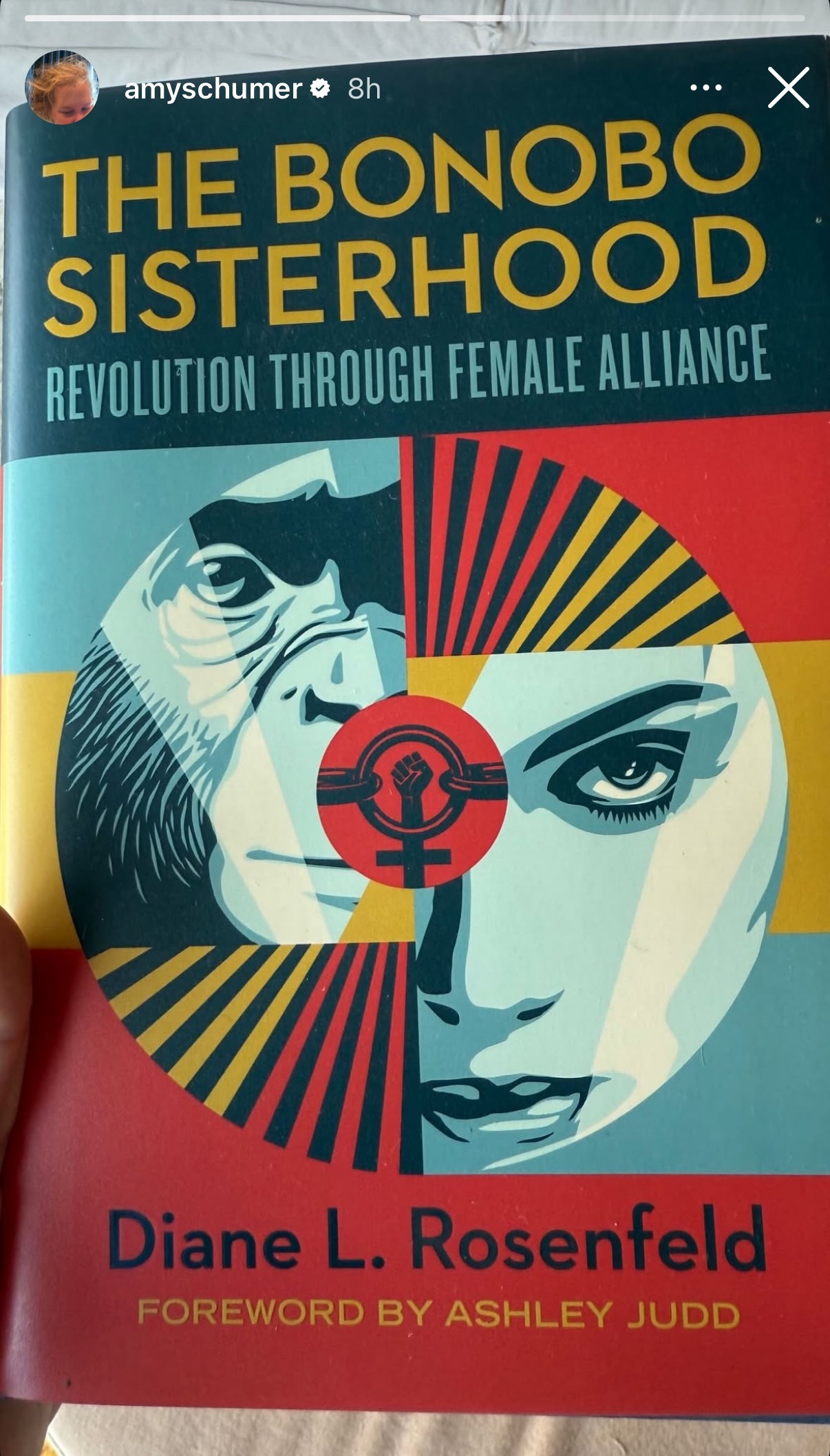 Amy Schumer Reading The Bonoboo Sisterhood