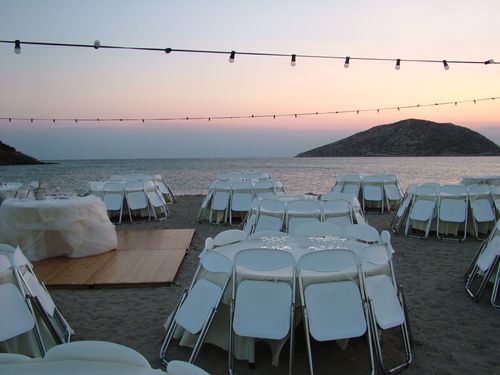 Beach wedding rotundas