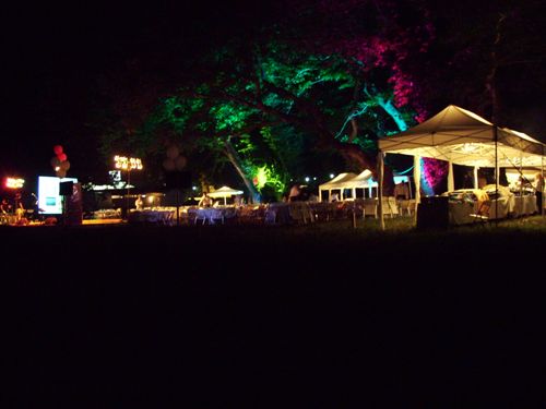 Στήσιμο δεξίωσης catering