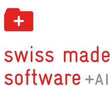 Swiss made software+AI logo