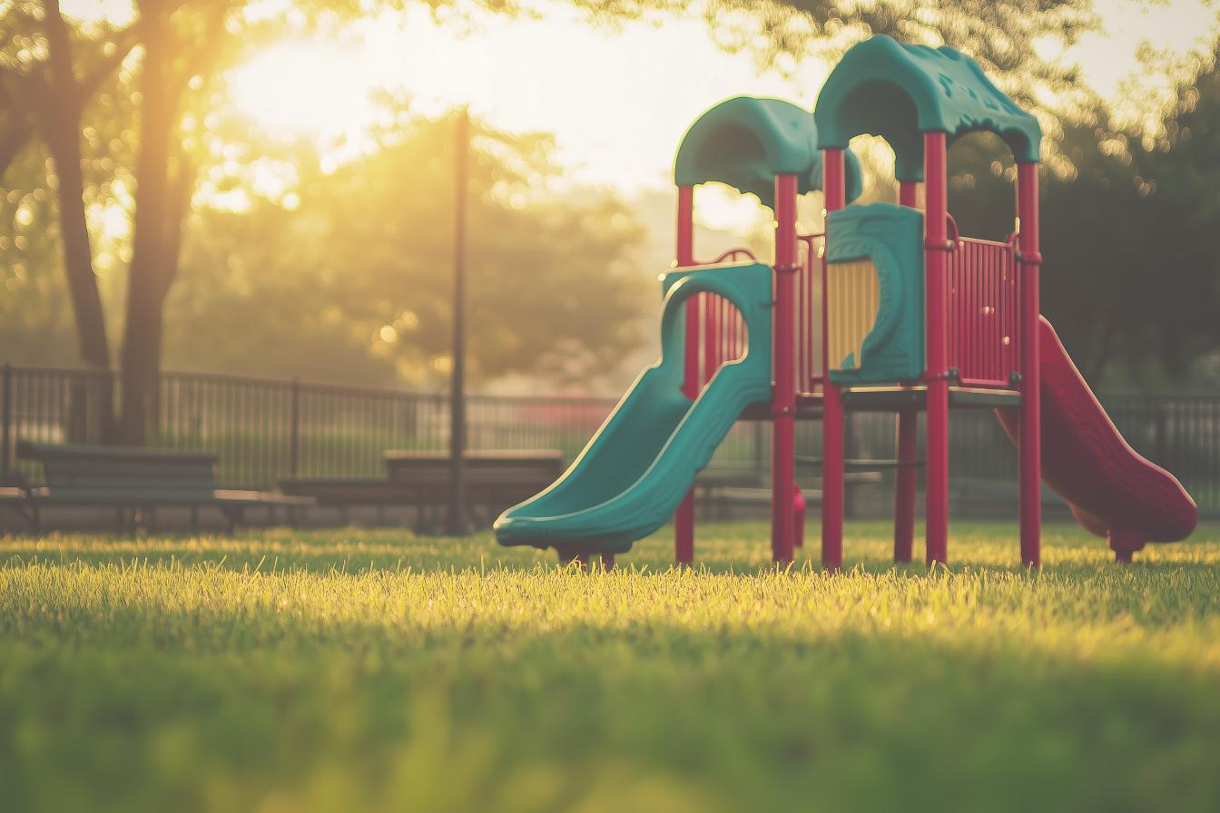 Playground stock image