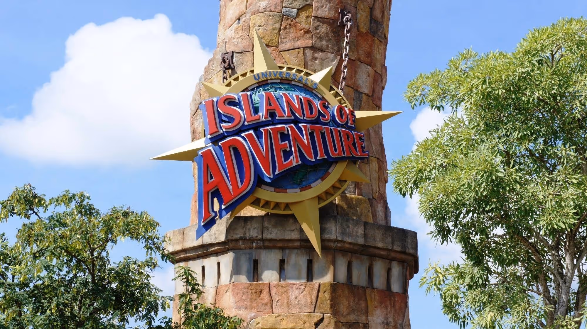 imagen del parque islands of adventure en universal orlando