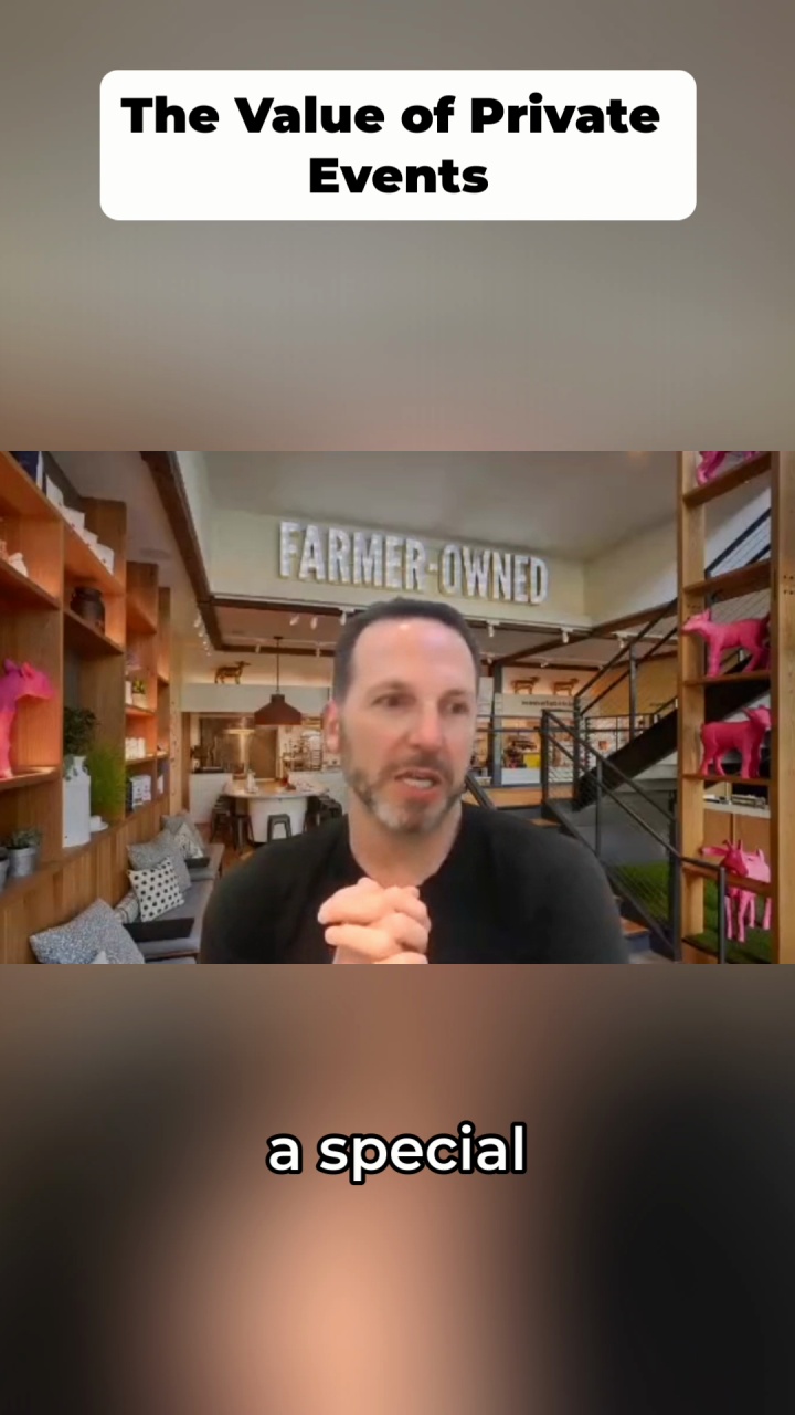 Why Private Events Matter