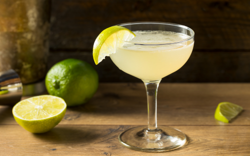 Daiquiri cocktail rhum blanc citron vert sucre